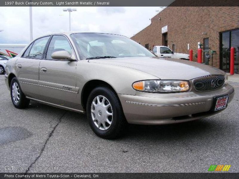 Light Sandrift Metallic / Neutral 1997 Buick Century Custom