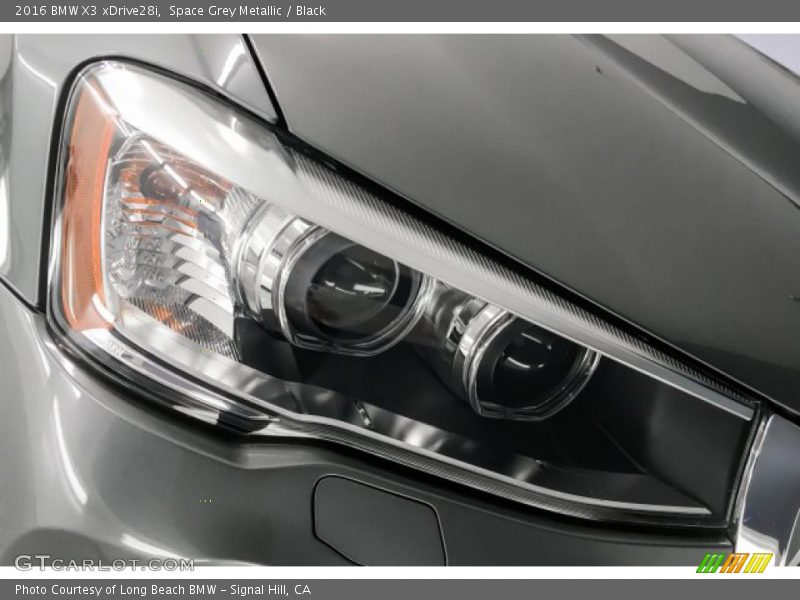 Space Grey Metallic / Black 2016 BMW X3 xDrive28i