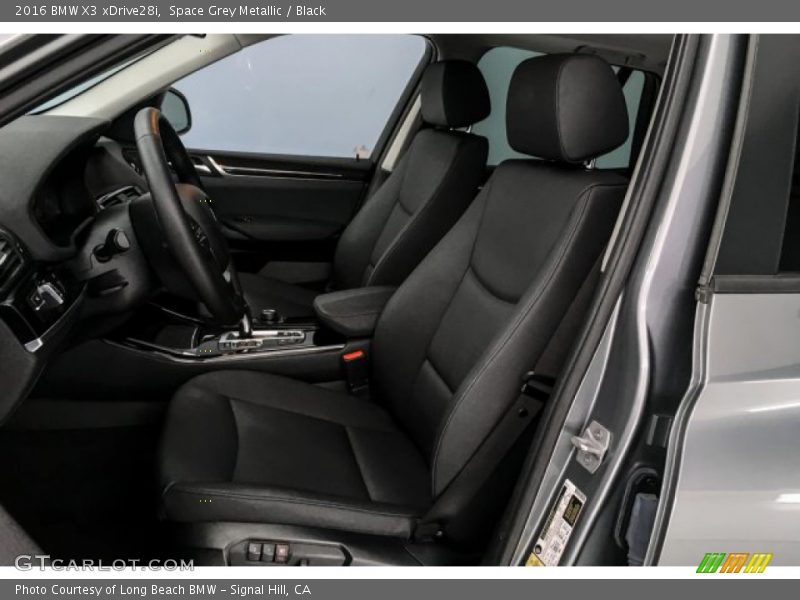 Space Grey Metallic / Black 2016 BMW X3 xDrive28i