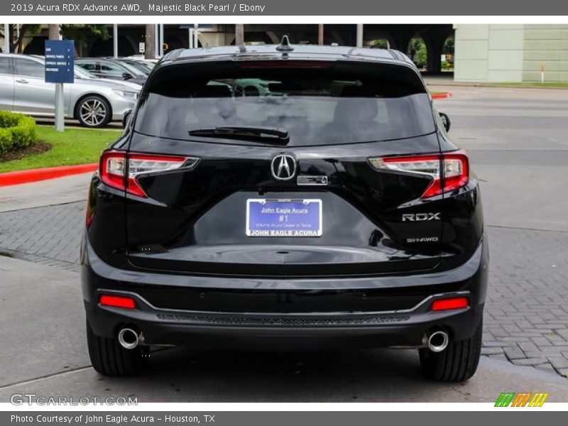 Majestic Black Pearl / Ebony 2019 Acura RDX Advance AWD