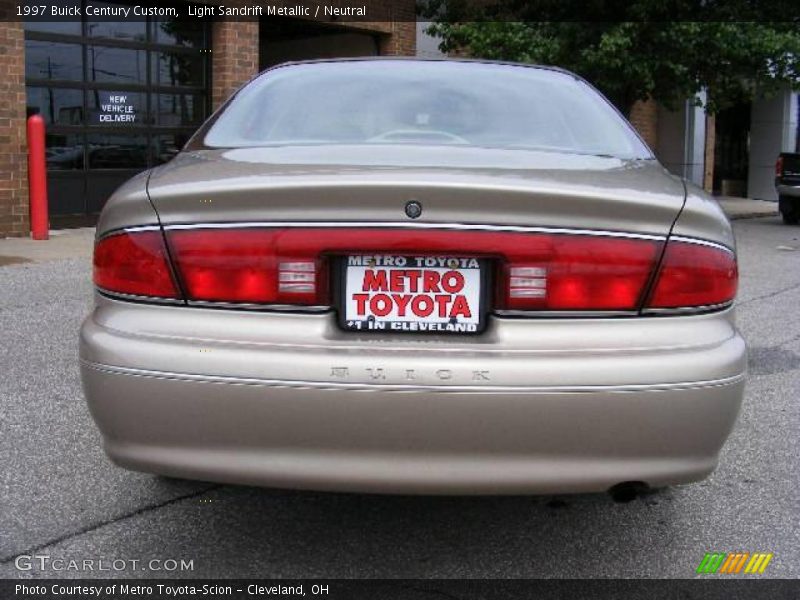 Light Sandrift Metallic / Neutral 1997 Buick Century Custom