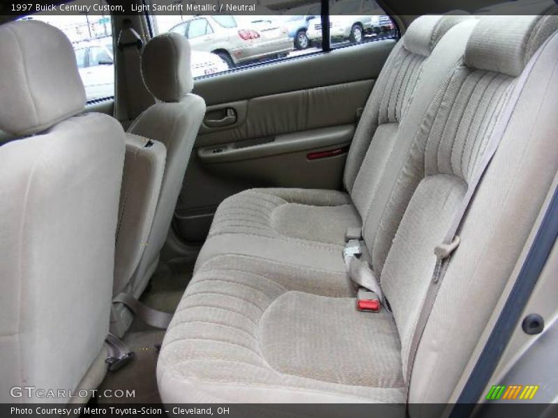 Light Sandrift Metallic / Neutral 1997 Buick Century Custom