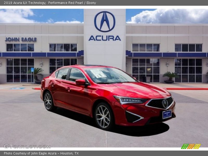 Performance Red Pearl / Ebony 2019 Acura ILX Technology