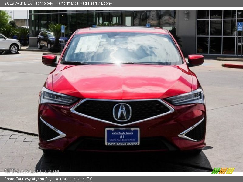 Performance Red Pearl / Ebony 2019 Acura ILX Technology