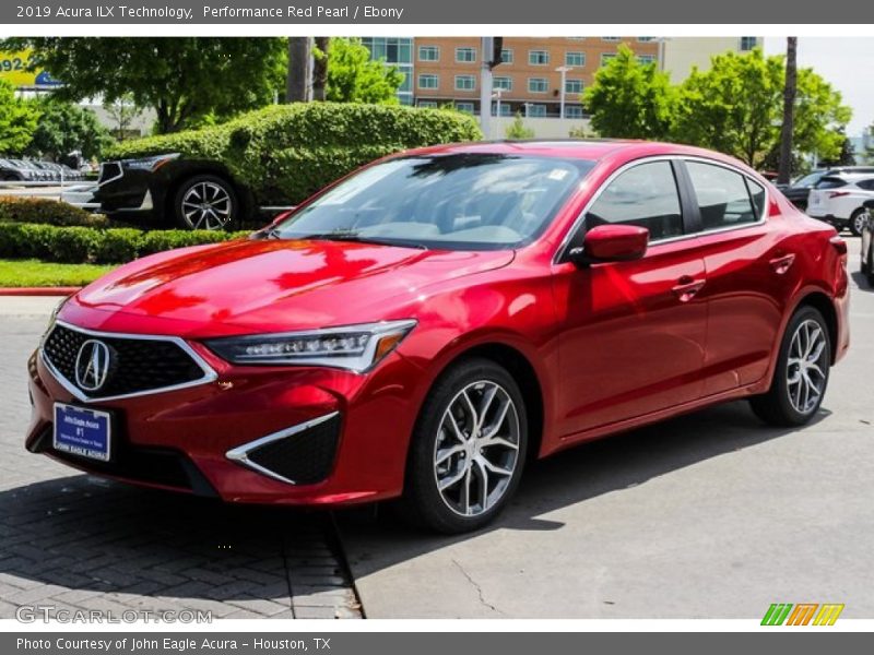 Performance Red Pearl / Ebony 2019 Acura ILX Technology