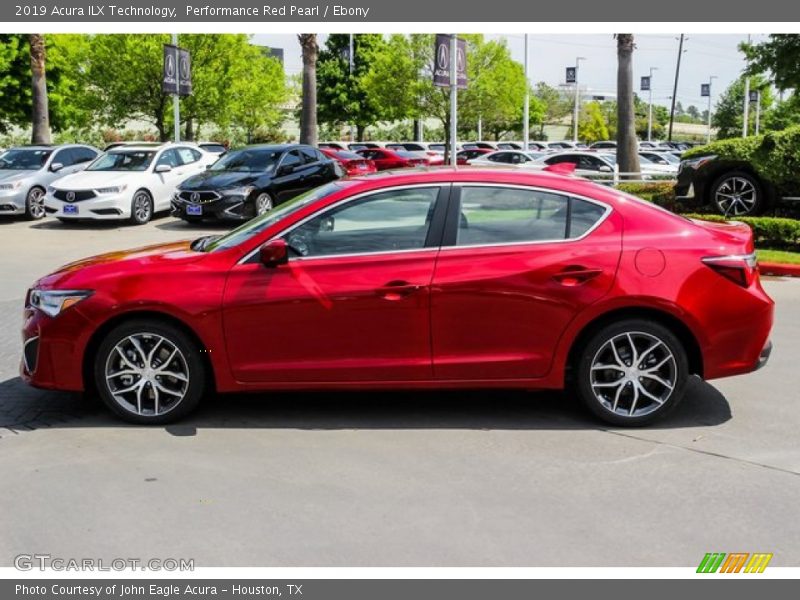 Performance Red Pearl / Ebony 2019 Acura ILX Technology