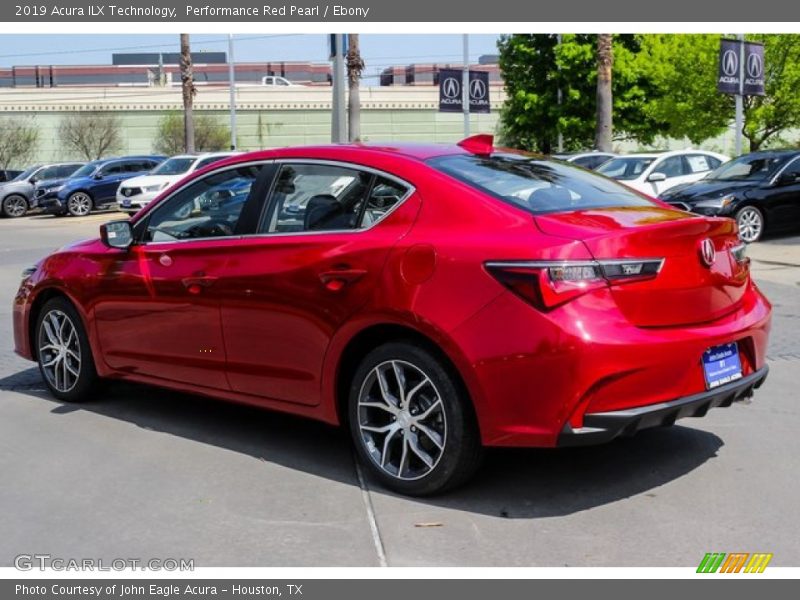 Performance Red Pearl / Ebony 2019 Acura ILX Technology