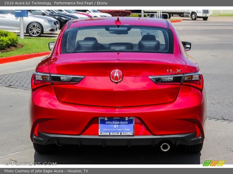 Performance Red Pearl / Ebony 2019 Acura ILX Technology
