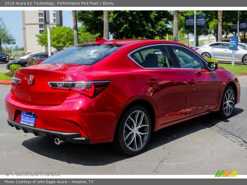 Performance Red Pearl / Ebony 2019 Acura ILX Technology