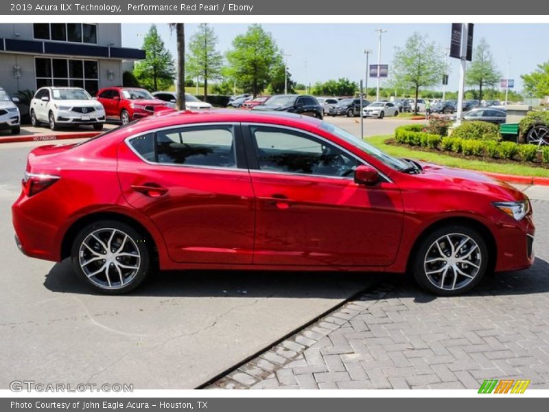 Performance Red Pearl / Ebony 2019 Acura ILX Technology