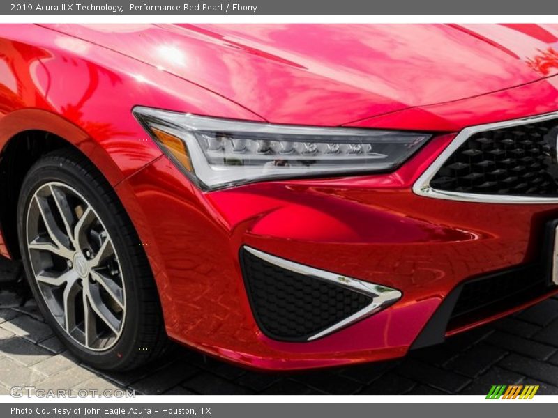Performance Red Pearl / Ebony 2019 Acura ILX Technology
