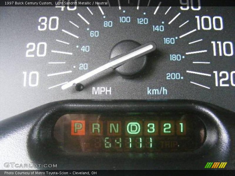 Light Sandrift Metallic / Neutral 1997 Buick Century Custom