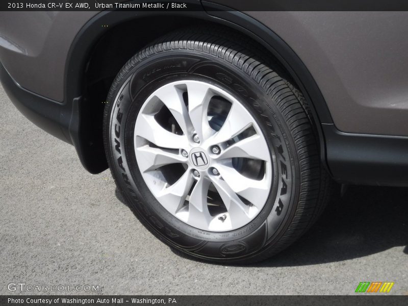 Urban Titanium Metallic / Black 2013 Honda CR-V EX AWD