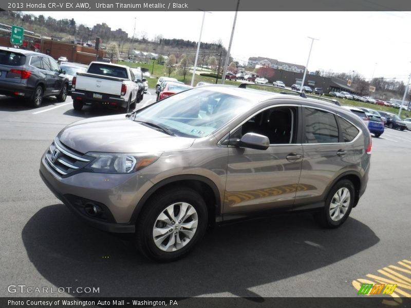 Urban Titanium Metallic / Black 2013 Honda CR-V EX AWD