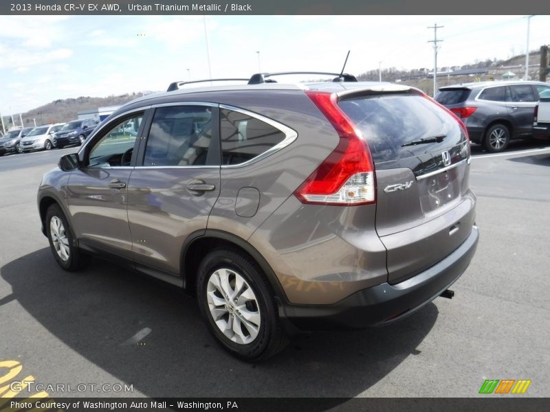Urban Titanium Metallic / Black 2013 Honda CR-V EX AWD