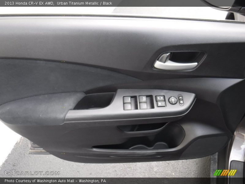 Urban Titanium Metallic / Black 2013 Honda CR-V EX AWD
