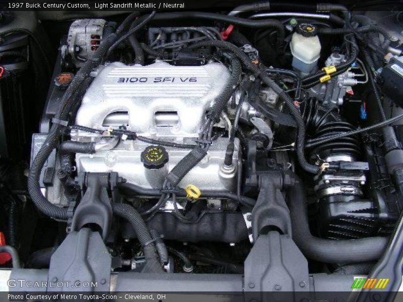 Light Sandrift Metallic / Neutral 1997 Buick Century Custom