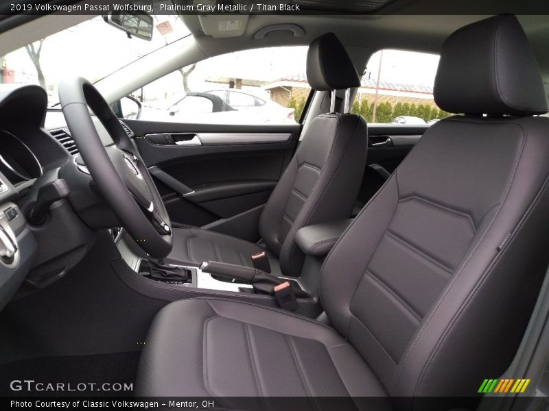  2019 Passat Wolfsburg Titan Black Interior