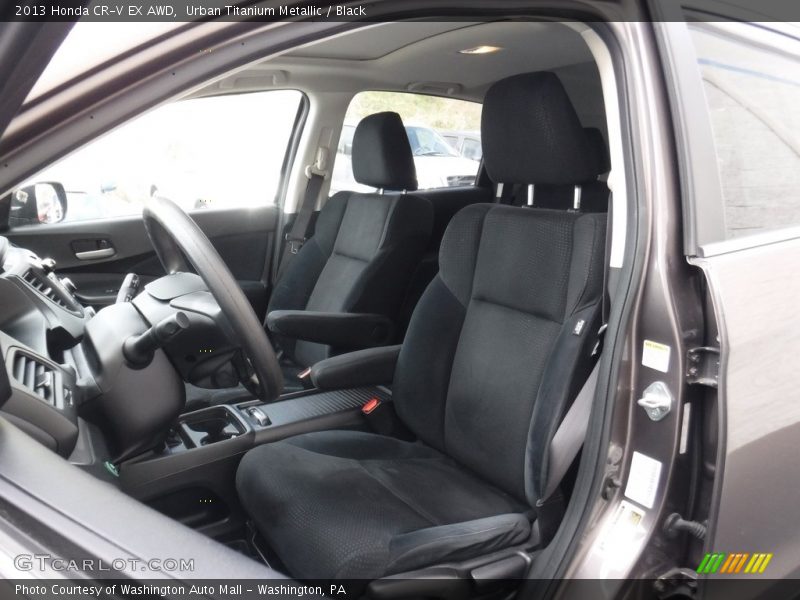 Urban Titanium Metallic / Black 2013 Honda CR-V EX AWD