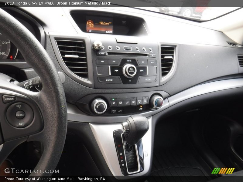 Urban Titanium Metallic / Black 2013 Honda CR-V EX AWD