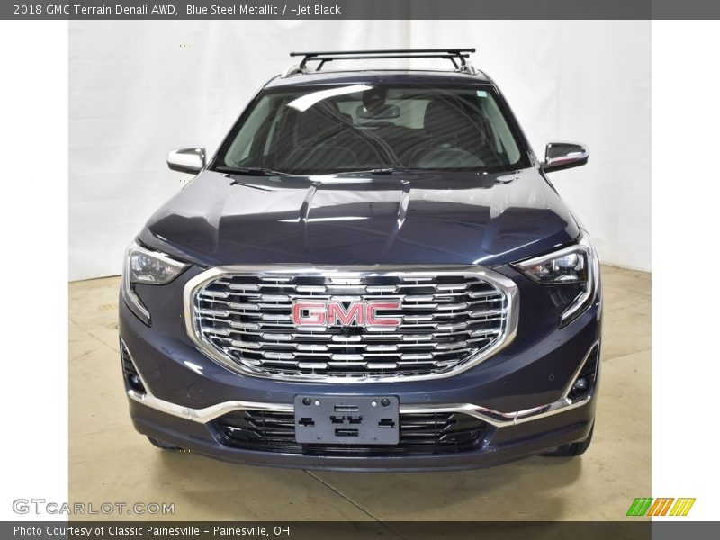 Blue Steel Metallic / ­Jet Black 2018 GMC Terrain Denali AWD