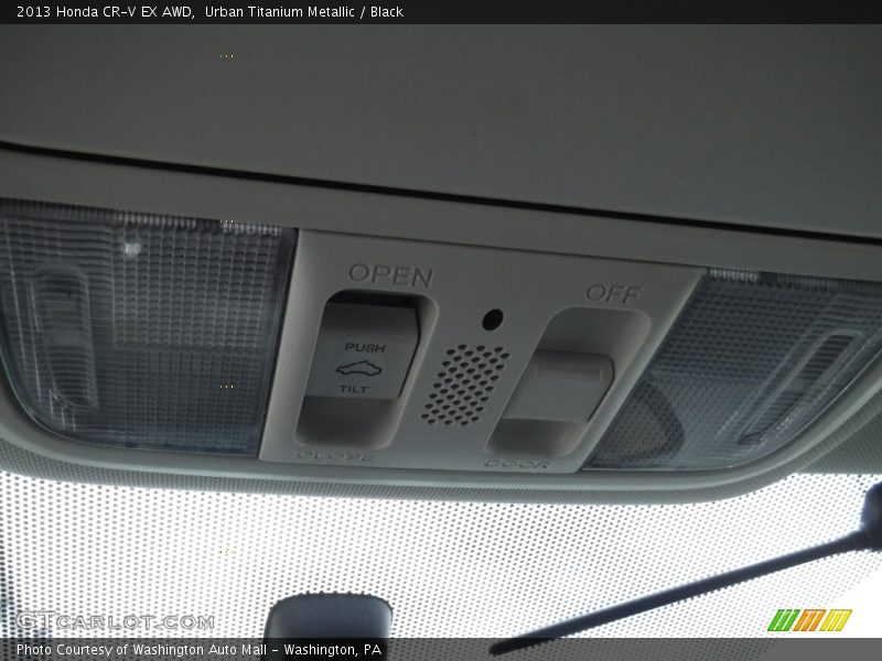 Urban Titanium Metallic / Black 2013 Honda CR-V EX AWD