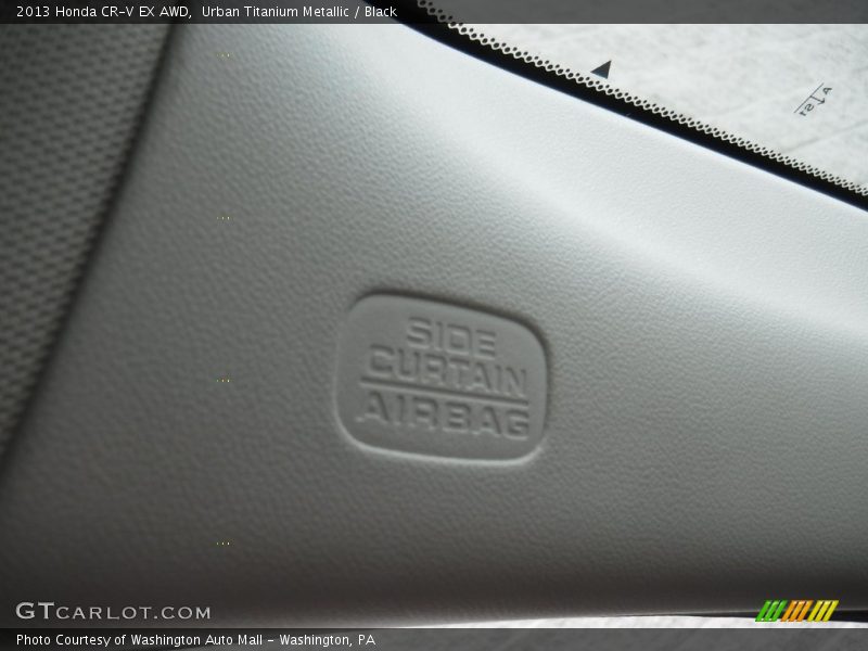 Urban Titanium Metallic / Black 2013 Honda CR-V EX AWD