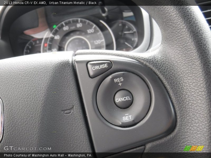 Urban Titanium Metallic / Black 2013 Honda CR-V EX AWD
