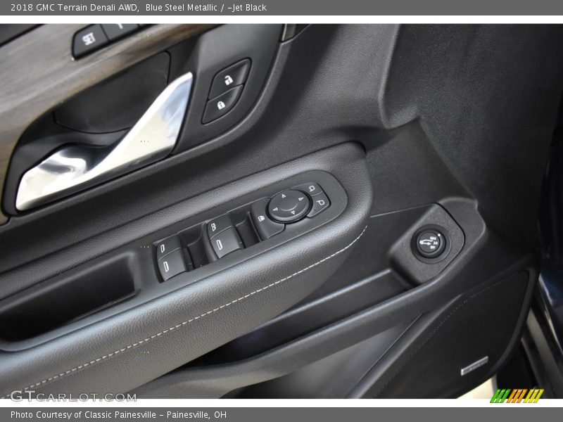 Blue Steel Metallic / ­Jet Black 2018 GMC Terrain Denali AWD
