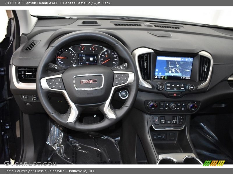 Blue Steel Metallic / ­Jet Black 2018 GMC Terrain Denali AWD