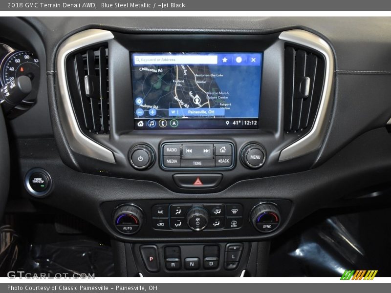 Blue Steel Metallic / ­Jet Black 2018 GMC Terrain Denali AWD