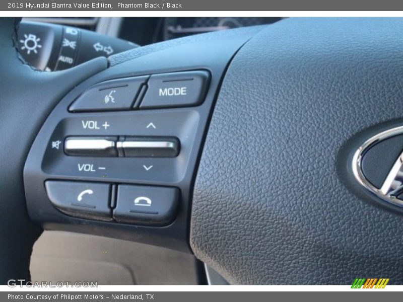 Phantom Black / Black 2019 Hyundai Elantra Value Edition