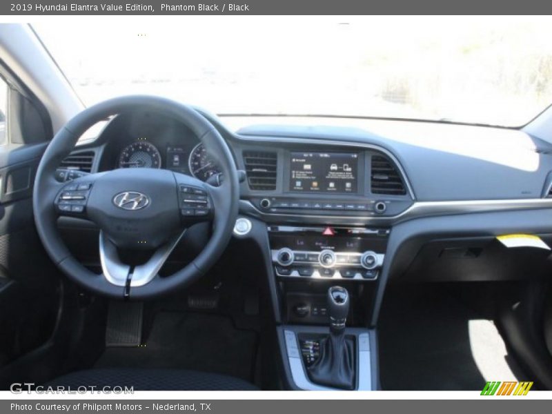 Phantom Black / Black 2019 Hyundai Elantra Value Edition