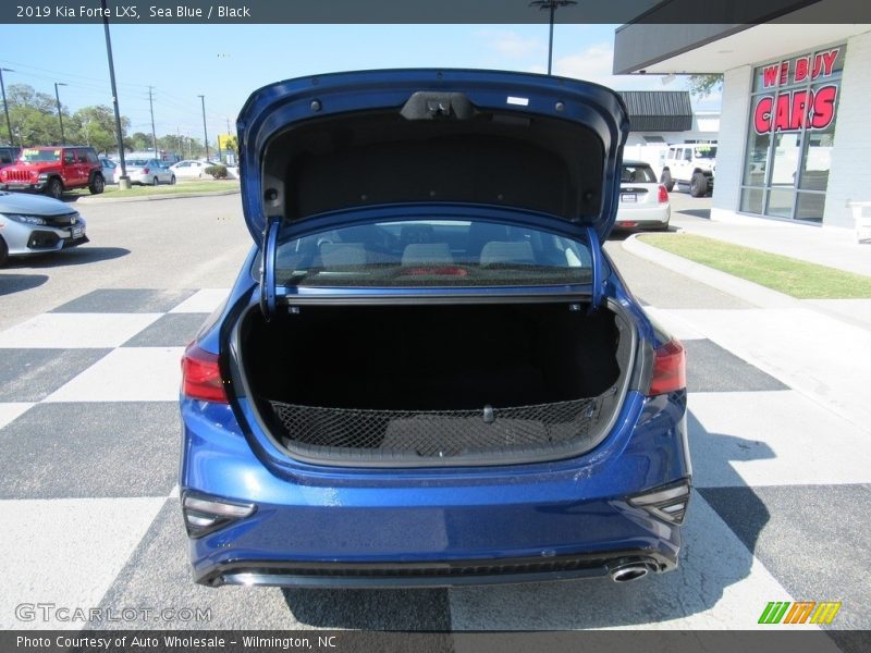 Sea Blue / Black 2019 Kia Forte LXS