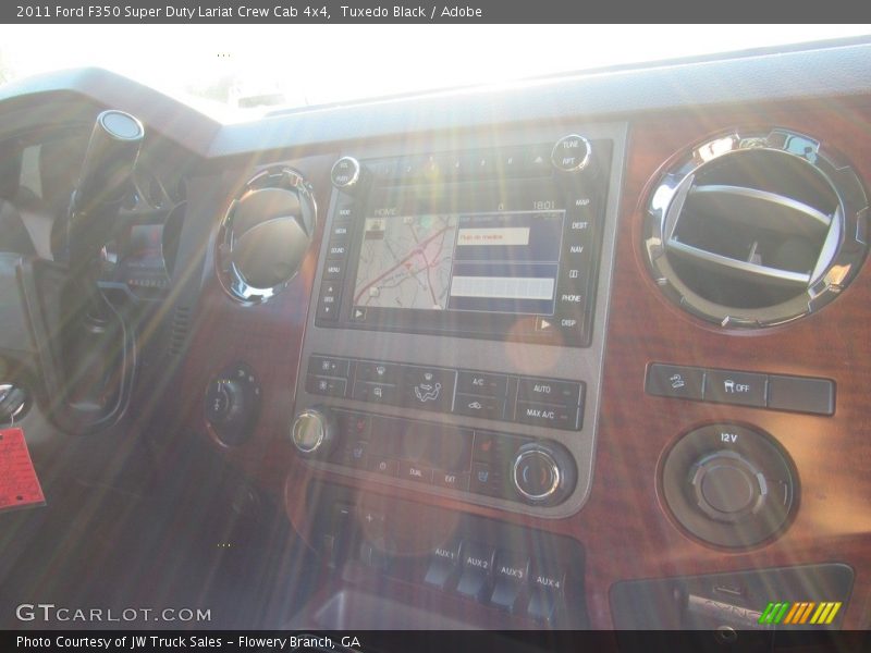 Tuxedo Black / Adobe 2011 Ford F350 Super Duty Lariat Crew Cab 4x4