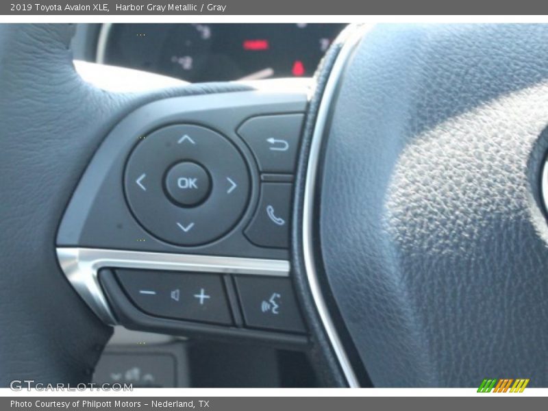Harbor Gray Metallic / Gray 2019 Toyota Avalon XLE