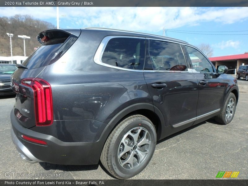 Gravity Grey / Black 2020 Kia Telluride EX AWD