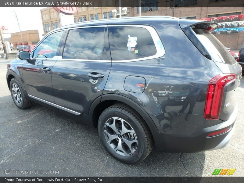 Gravity Grey / Black 2020 Kia Telluride EX AWD