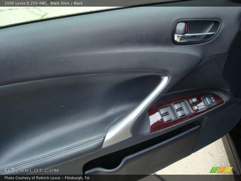 Black Onyx / Black 2006 Lexus IS 250 AWD