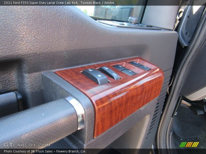 Tuxedo Black / Adobe 2011 Ford F350 Super Duty Lariat Crew Cab 4x4