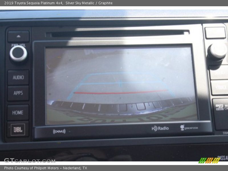 Silver Sky Metallic / Graphite 2019 Toyota Sequoia Platinum 4x4
