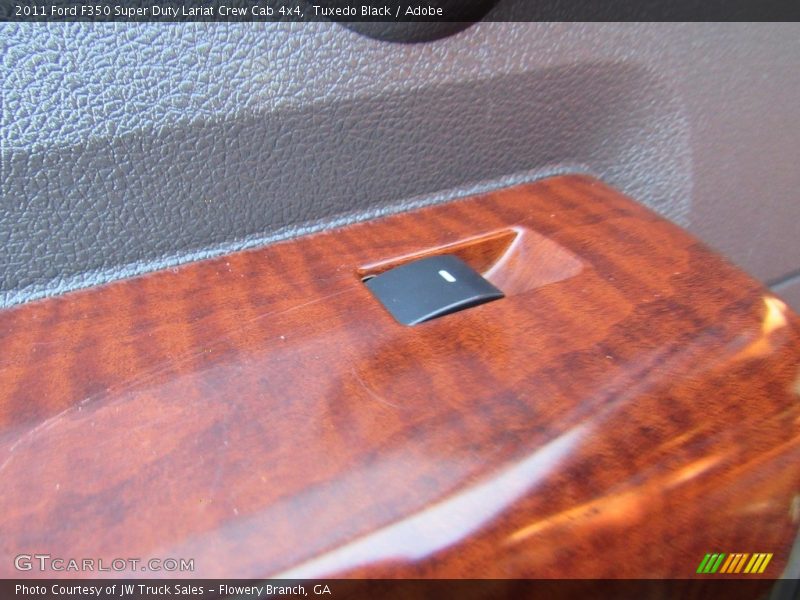Tuxedo Black / Adobe 2011 Ford F350 Super Duty Lariat Crew Cab 4x4