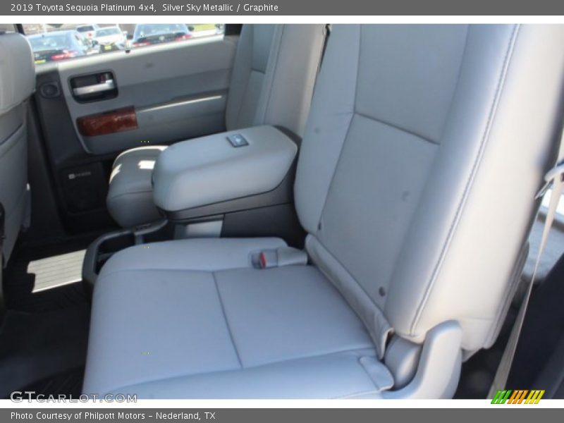 Silver Sky Metallic / Graphite 2019 Toyota Sequoia Platinum 4x4