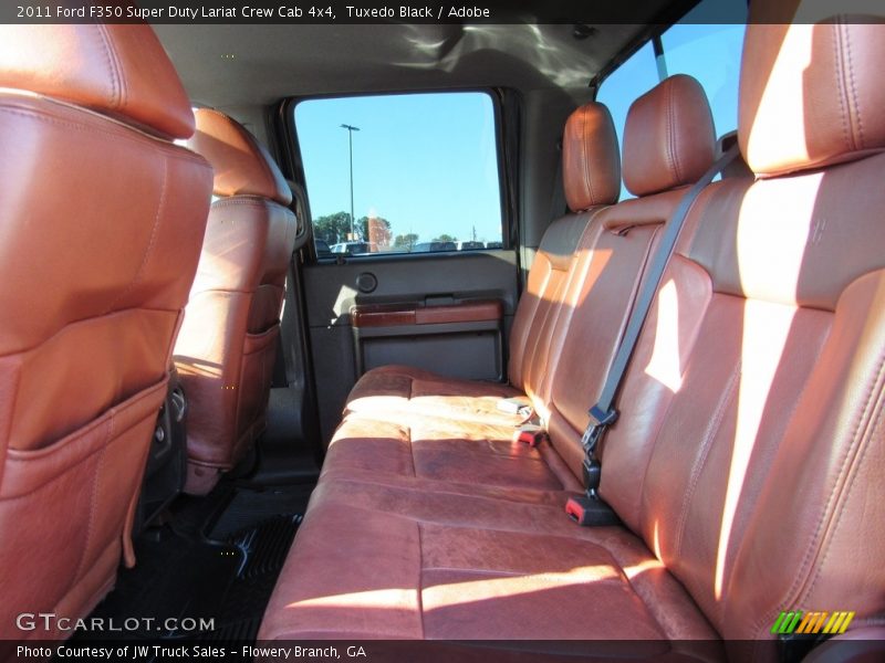 Tuxedo Black / Adobe 2011 Ford F350 Super Duty Lariat Crew Cab 4x4