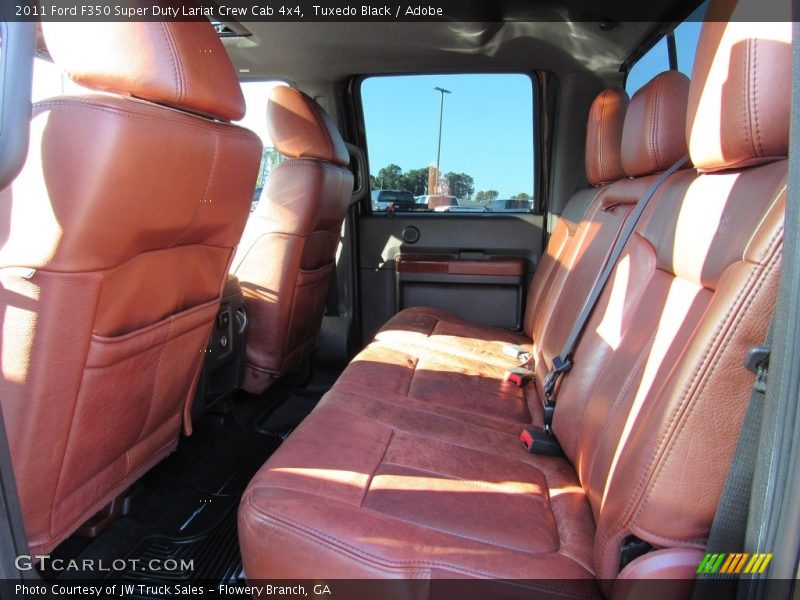 Tuxedo Black / Adobe 2011 Ford F350 Super Duty Lariat Crew Cab 4x4