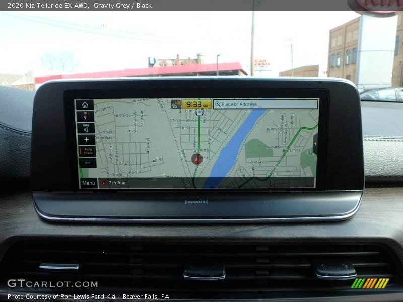Navigation of 2020 Telluride EX AWD