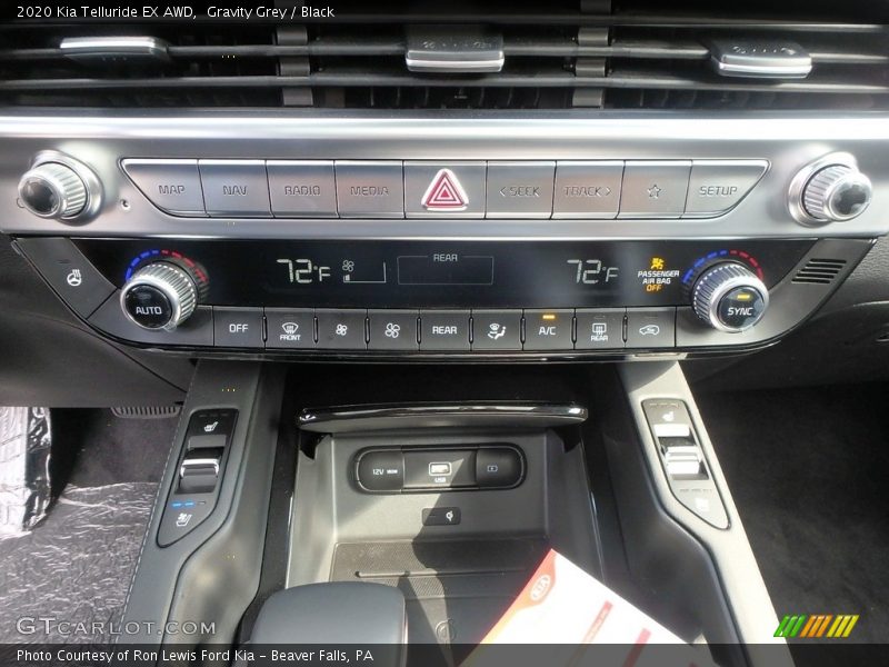 Controls of 2020 Telluride EX AWD
