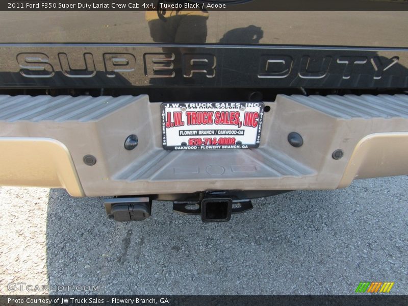 Tuxedo Black / Adobe 2011 Ford F350 Super Duty Lariat Crew Cab 4x4