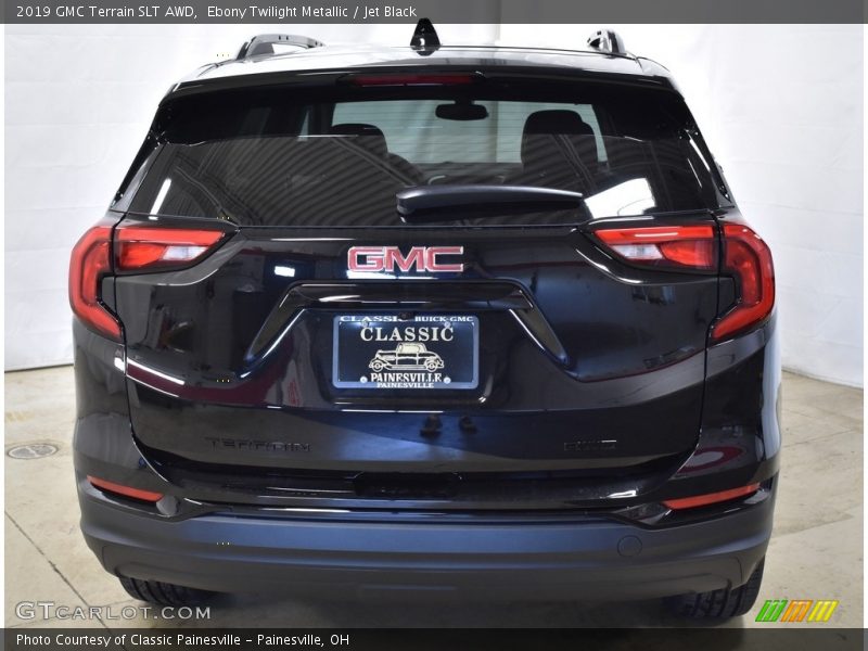 Ebony Twilight Metallic / Jet Black 2019 GMC Terrain SLT AWD