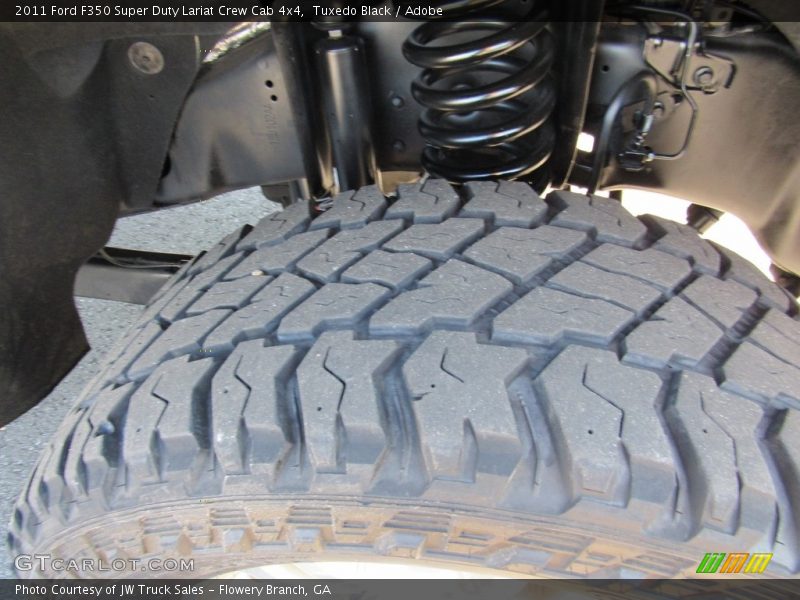 Tuxedo Black / Adobe 2011 Ford F350 Super Duty Lariat Crew Cab 4x4